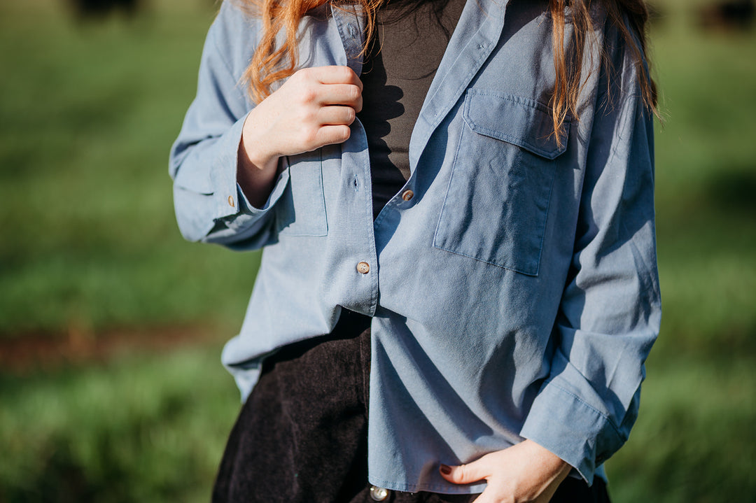 Comfy denim cabin