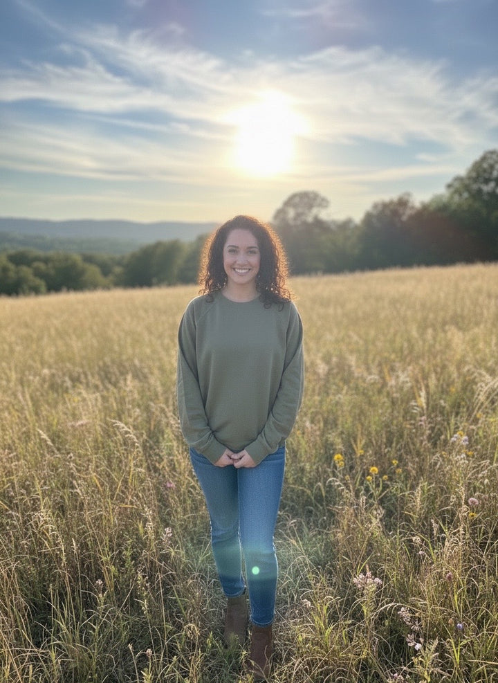 Sage sweatshirt
