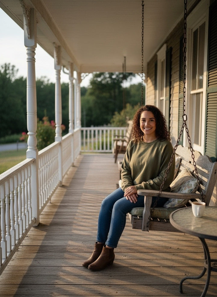 Sage sweatshirt