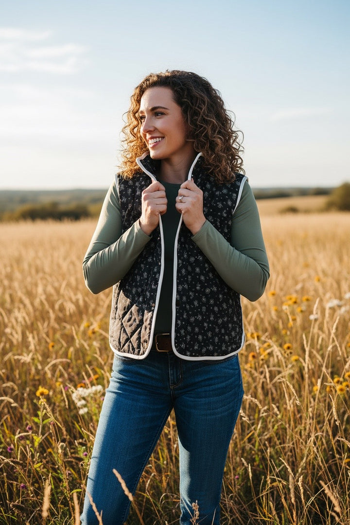 Quilted vest